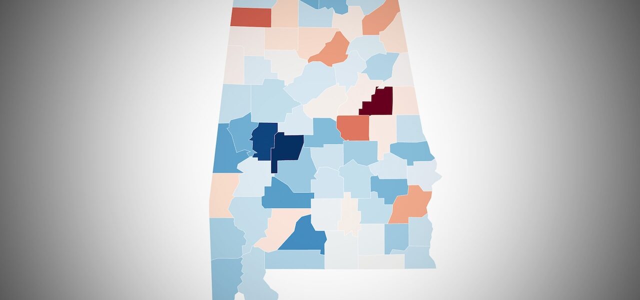 These Alabama counties saw the biggest economic gains in 2023